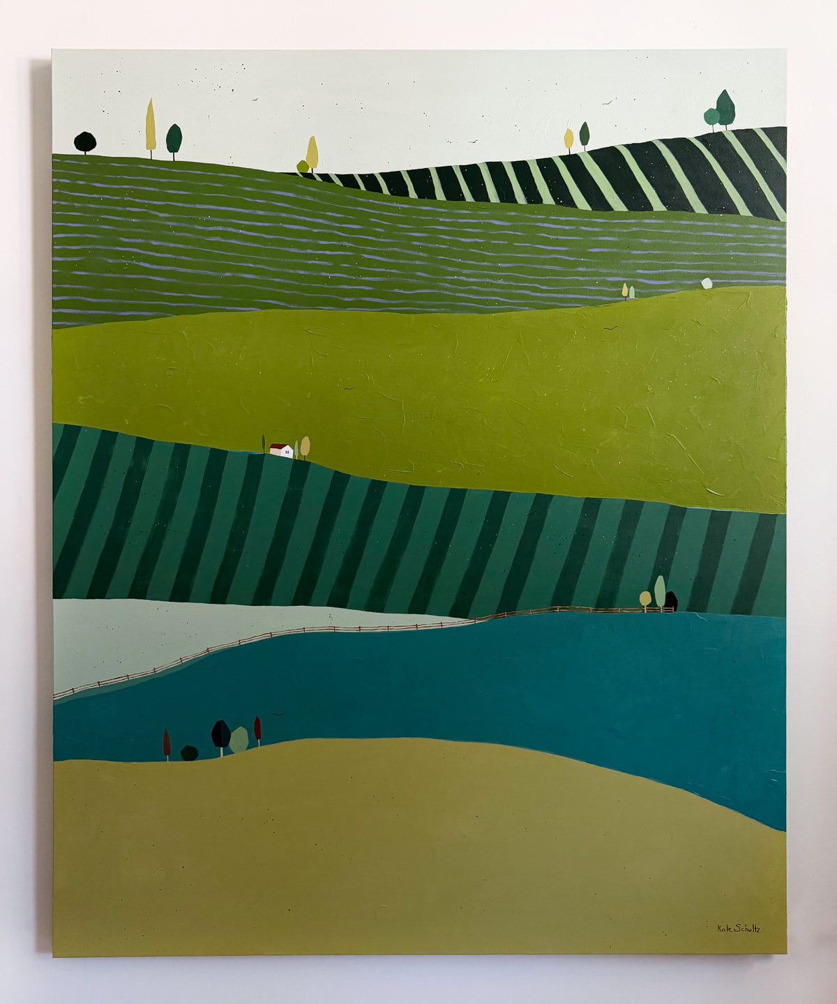 "Let's Explore the Farm" 60x 48