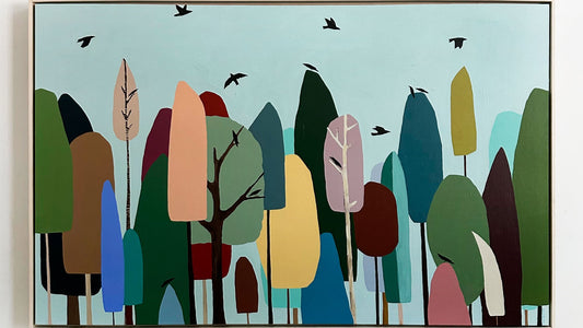 "Tranquil Treescape" 30 x 48