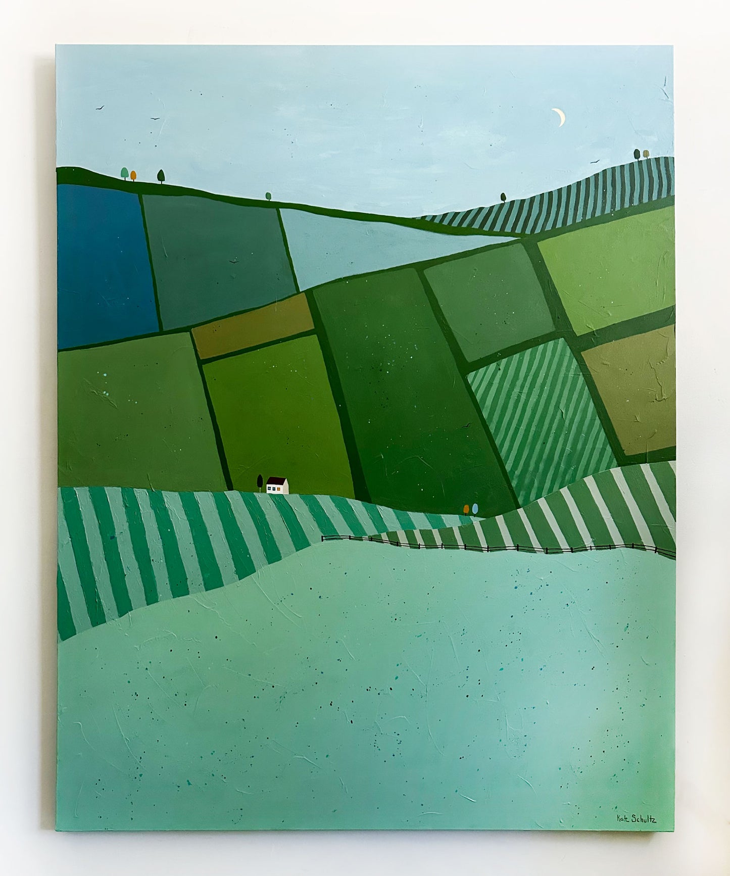 "Carolina Farmland" 60x 48