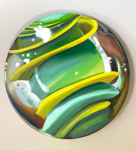 "Marble #2" 14" diameter