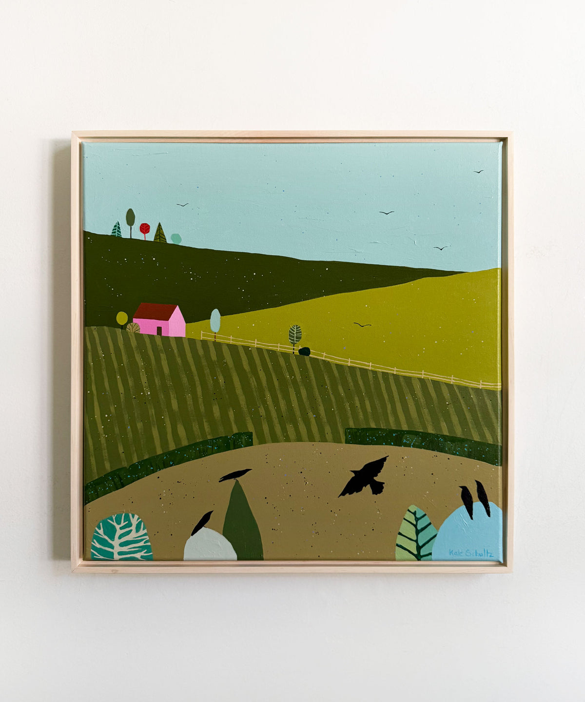 "Her Slice of Heaven" 20x20