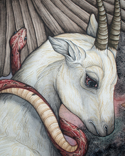 "For Heavens" 42 x 41 Diptych