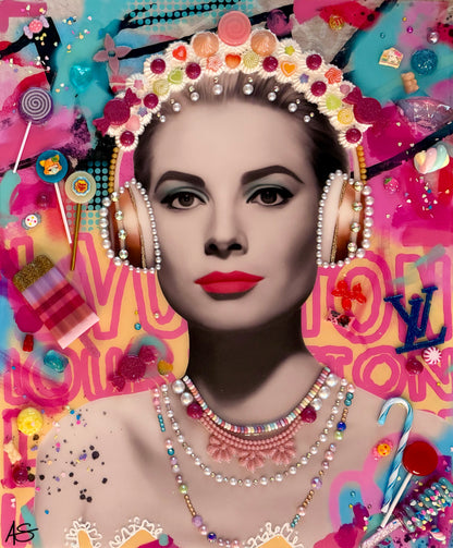 "Pop Princess" (Grace Kelly) - 24 x 20