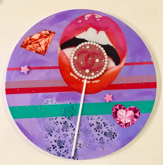 "Sugar Crush" - 16 x 16