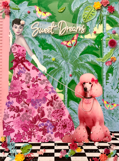 "Walk in the Park" (Audrey Hepburn) - 54 x 40