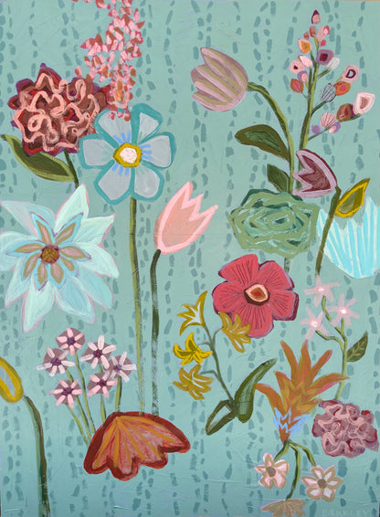 "Bouquet Deconstructed 1", 30x40