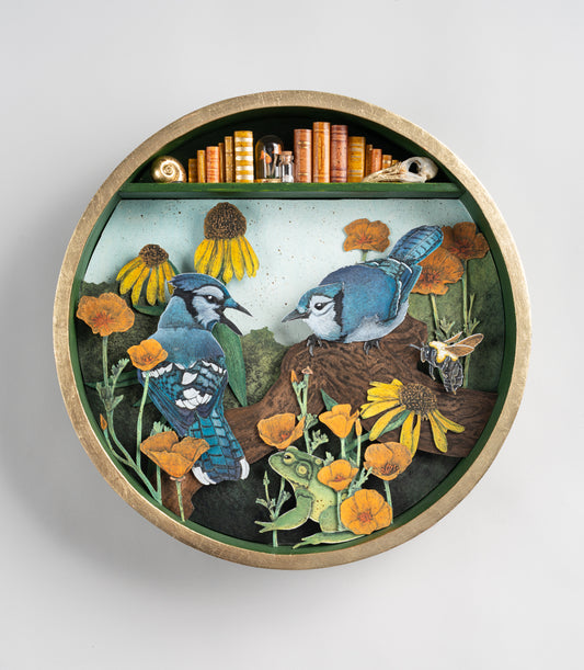 "So Pleased to Meet You" 15.75 round x 3.25 deep