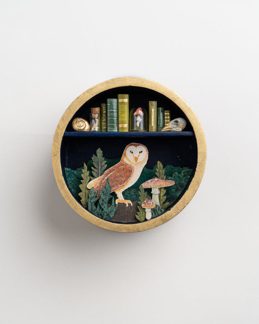 "Wee Owl" 6 x 6 x 3