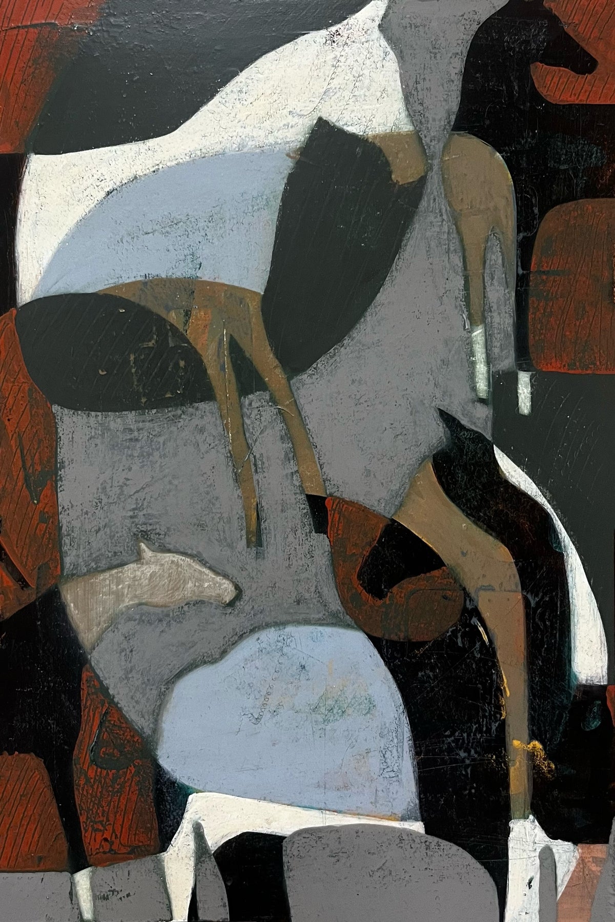 "Band of Horses 40" 18x12
