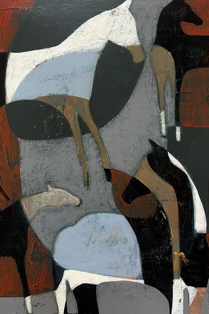 "Band of Horses 40" 18x12