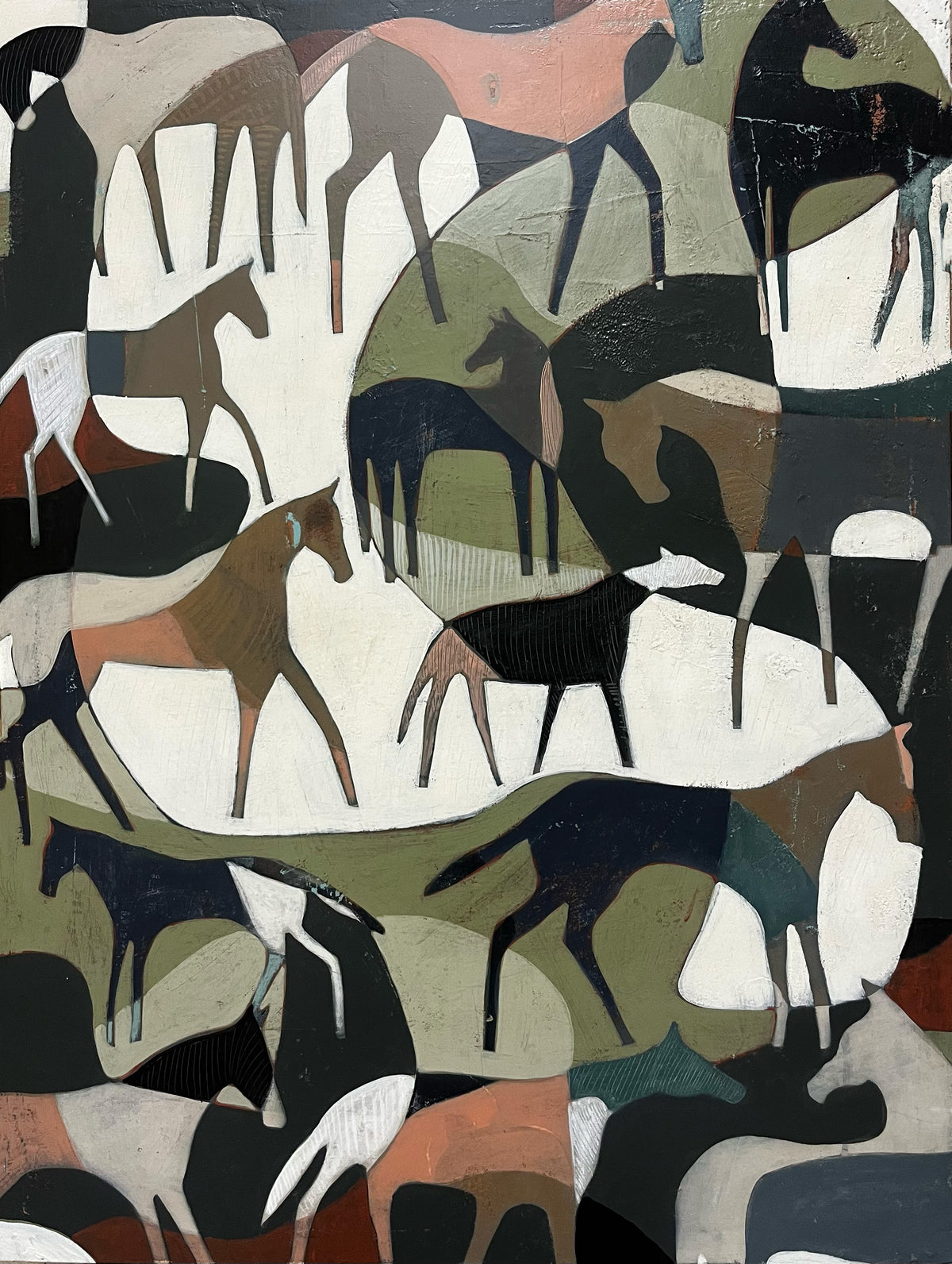 "Band of Horses 41" 40x30