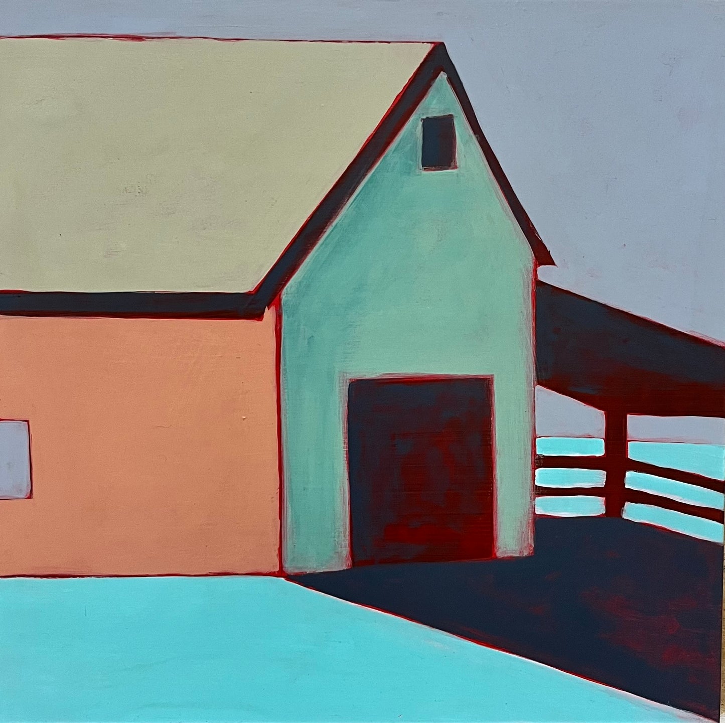 "Barn 15", 18 x 18