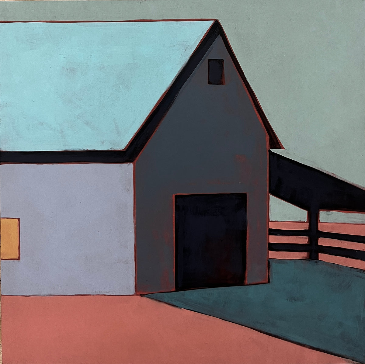 "Barn 35", 18 x 18