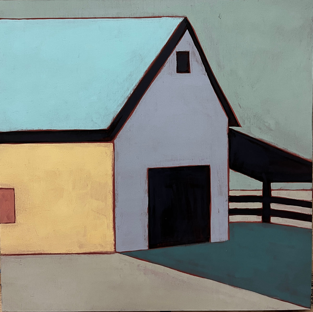 "Barn 37", 18 x 18