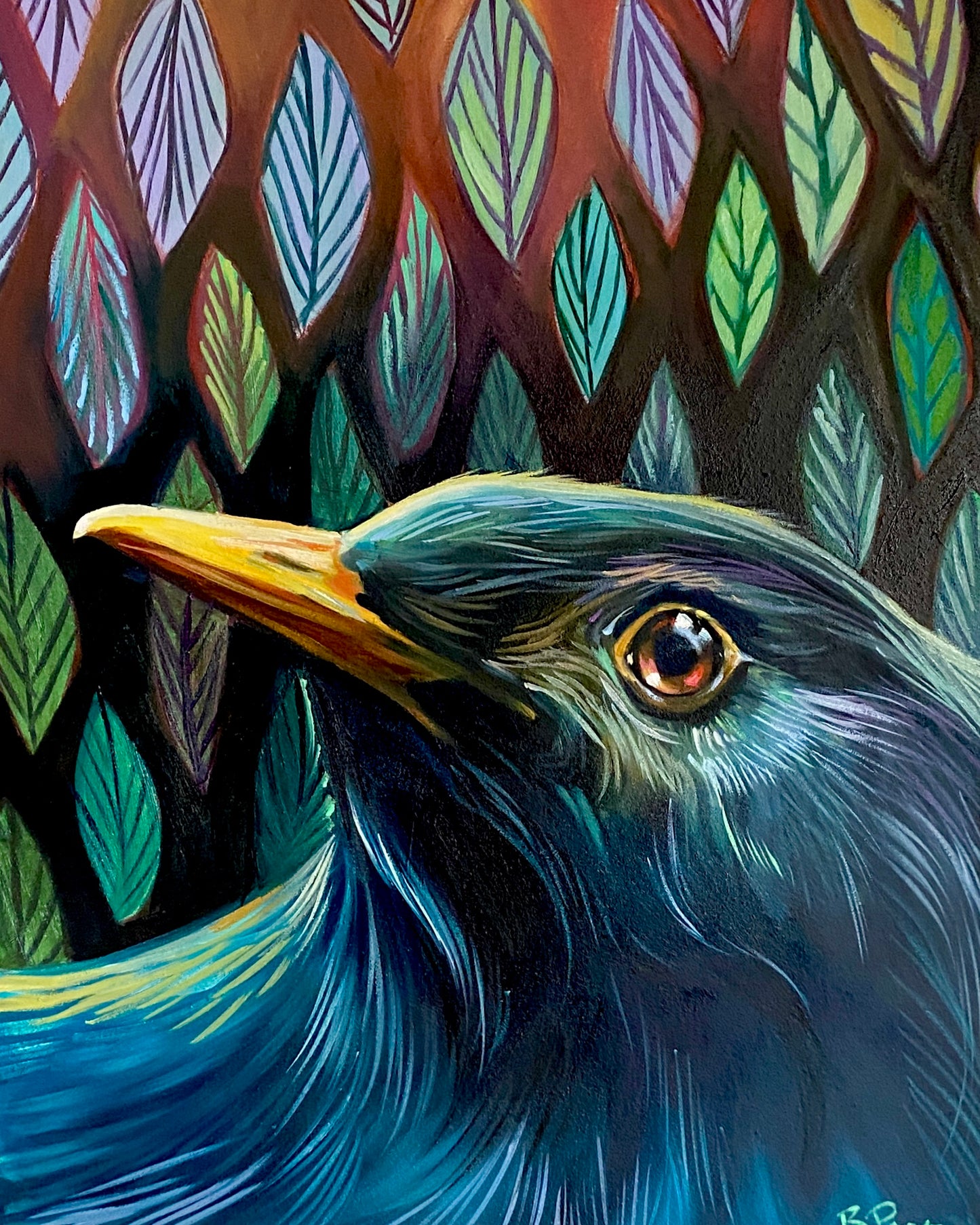 "Blackbird" 11 x 14