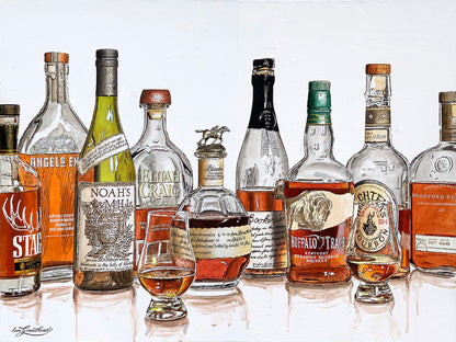 "Bourbon Bonanza", 30 x 40