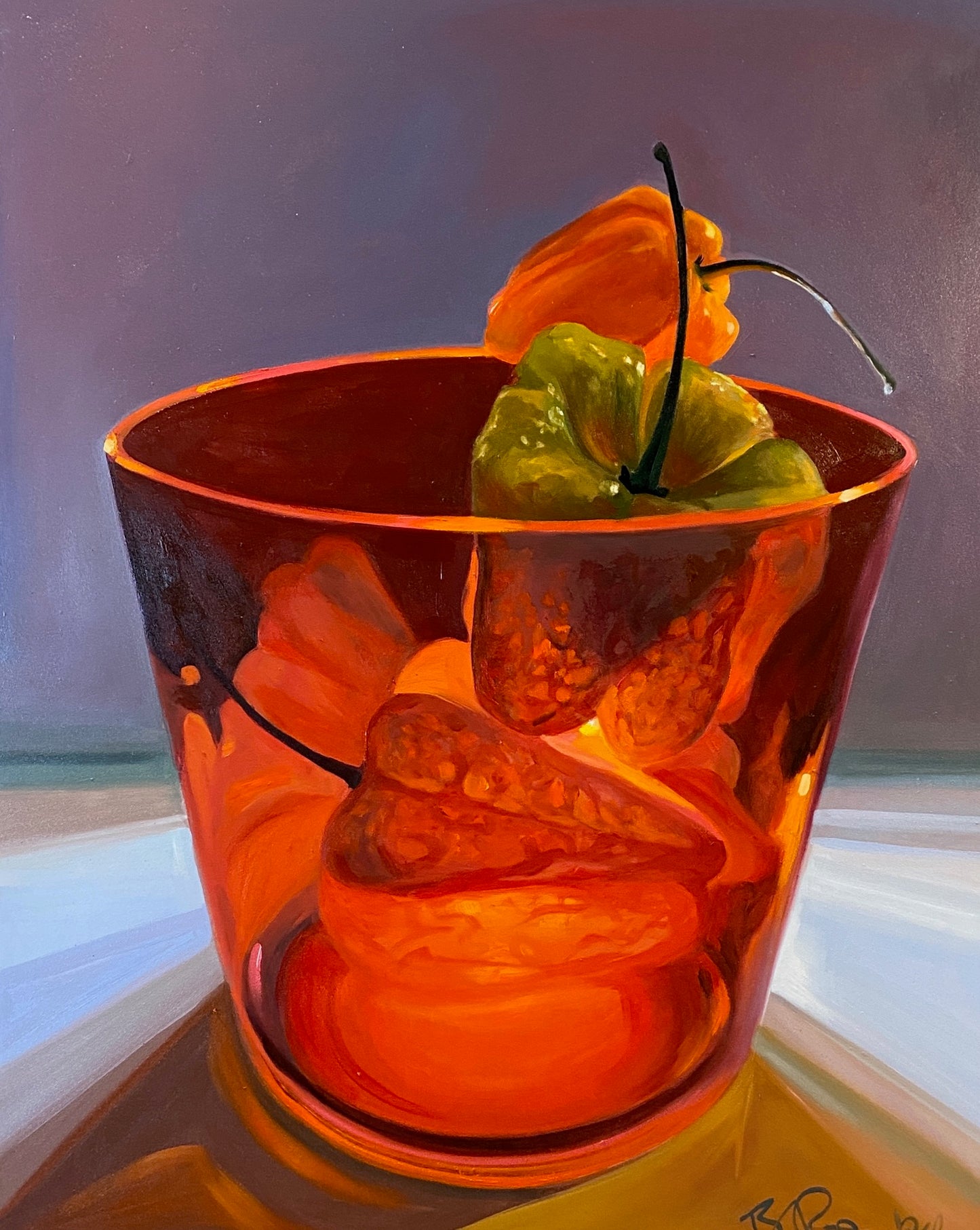 "Habanero" 24 x 30