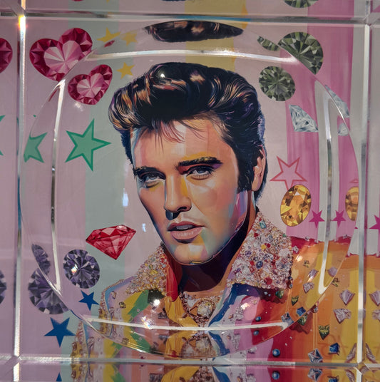 Elvis Candy Dish, 6 x 6