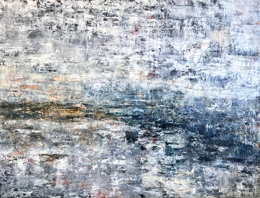 "Chasing the Blue", 48" x 60"