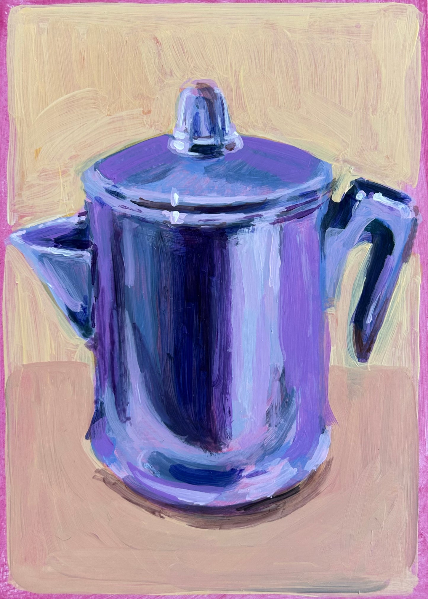 Grandpa's Coffee Pot, 5 x 7