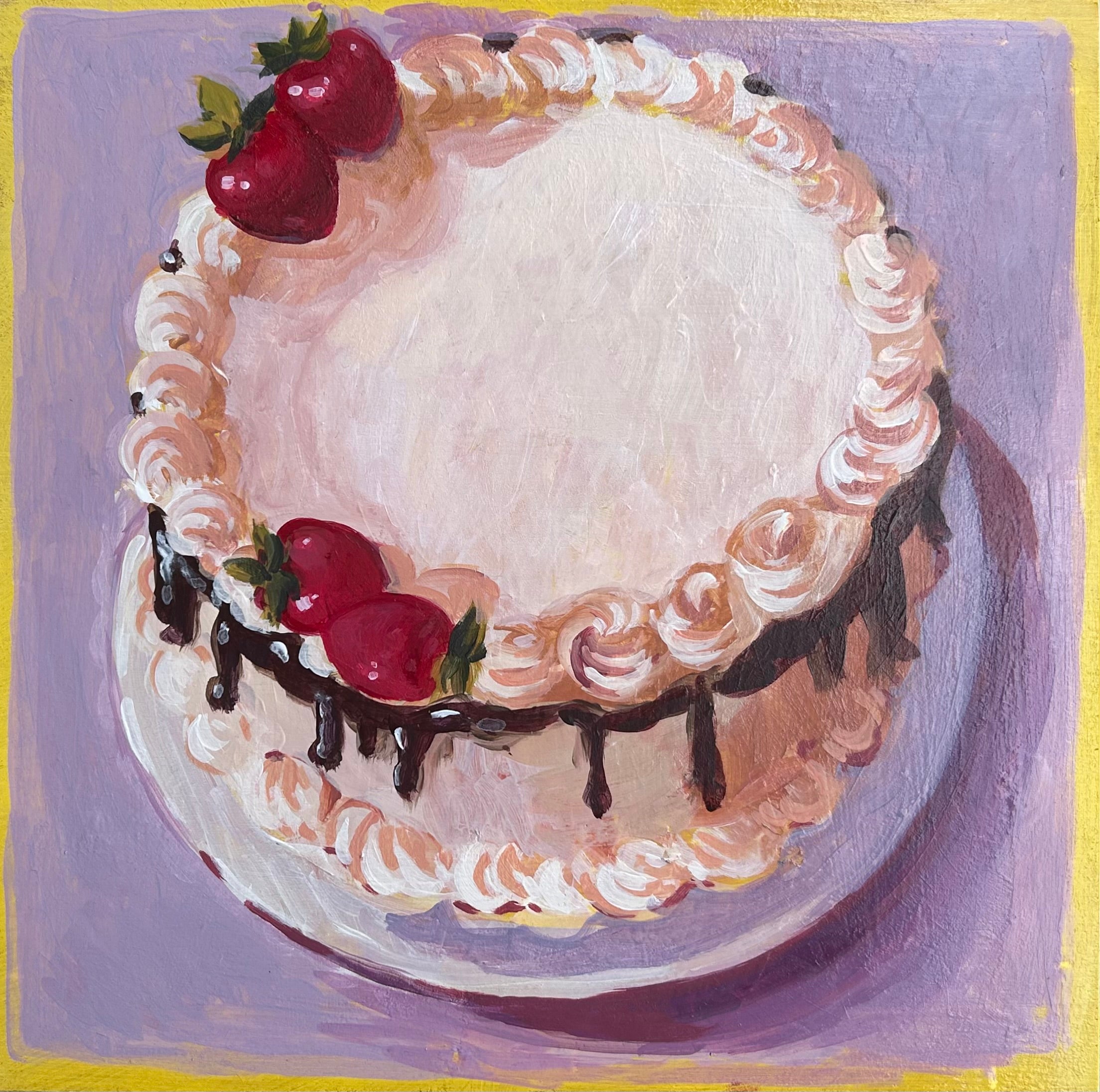 Grocery Store Cake 1, 11.5 x 11.5 – Spoonbill Gallery