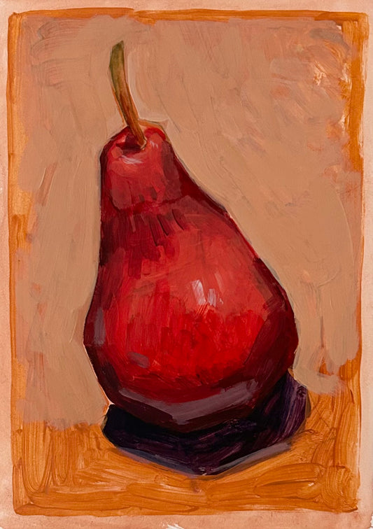 Still Life Pear I, 7x5