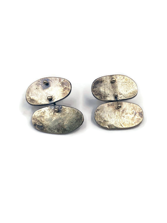 Double Pebble Earrings