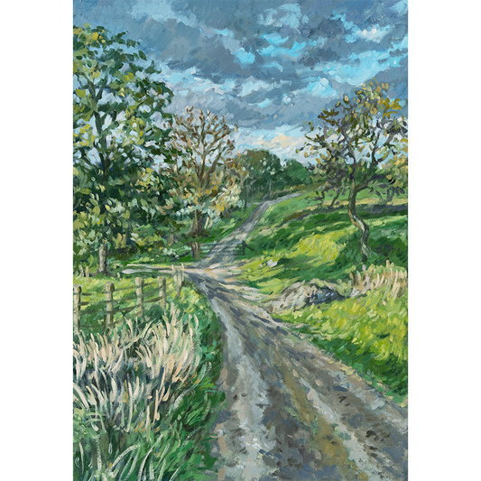 "Golden Hour Shadows" 20 x 14.25