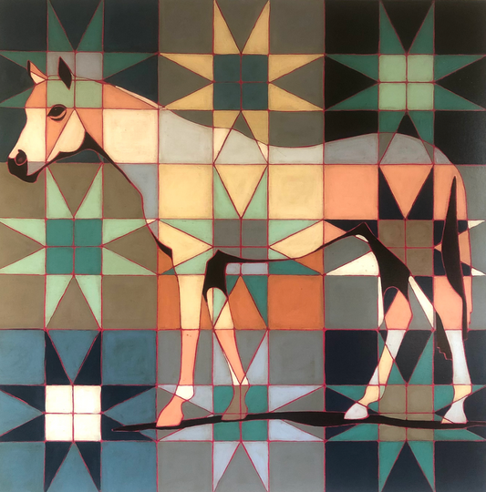 "Horse 610" 36 x 36