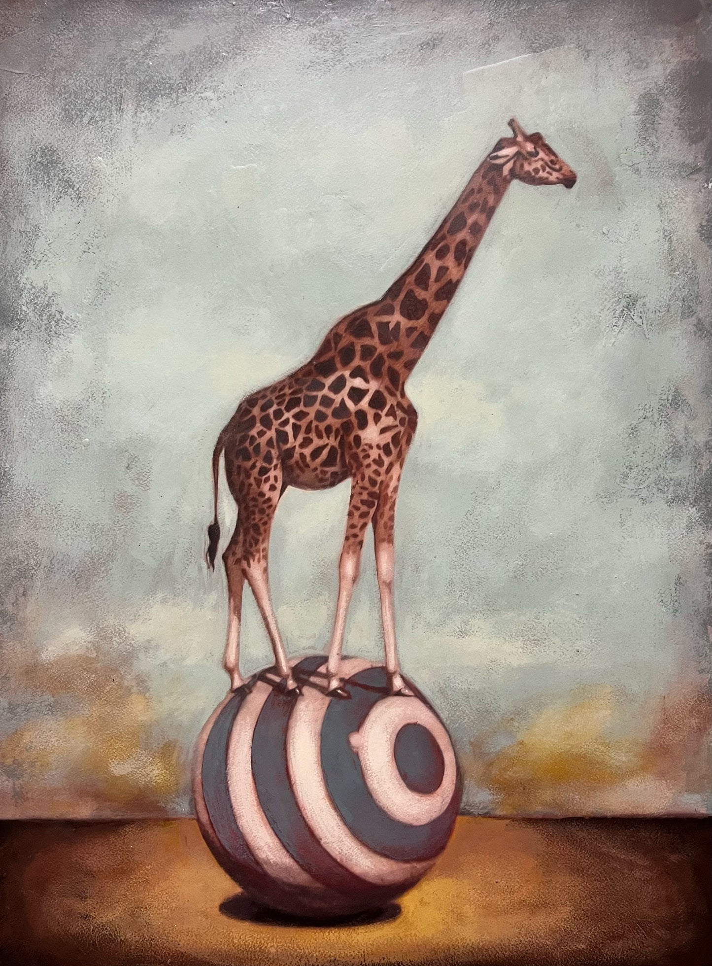 "Having a Ball 135" 24 x 18