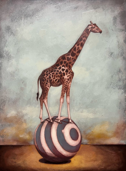 "Having a Ball 135" 24 x 18