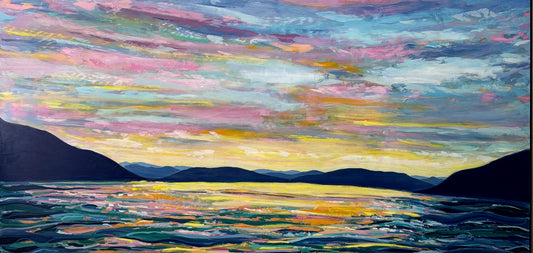 "As Above, So Below" 72 x 36