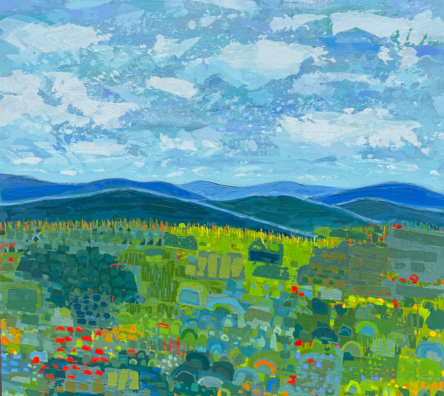 "Out Beyond" 36 x 40