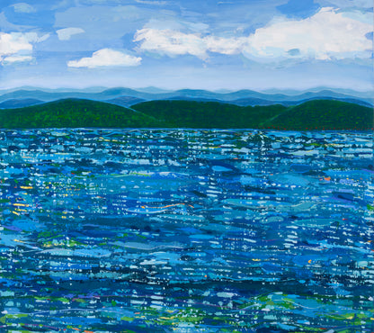 "It's All Connected I" 48 x 40