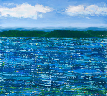 "It's All Connected II" 48 x 40