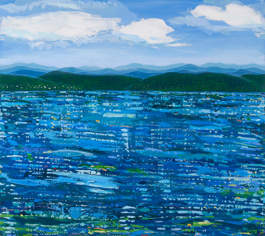 "It's All Connected III" 48 x 40