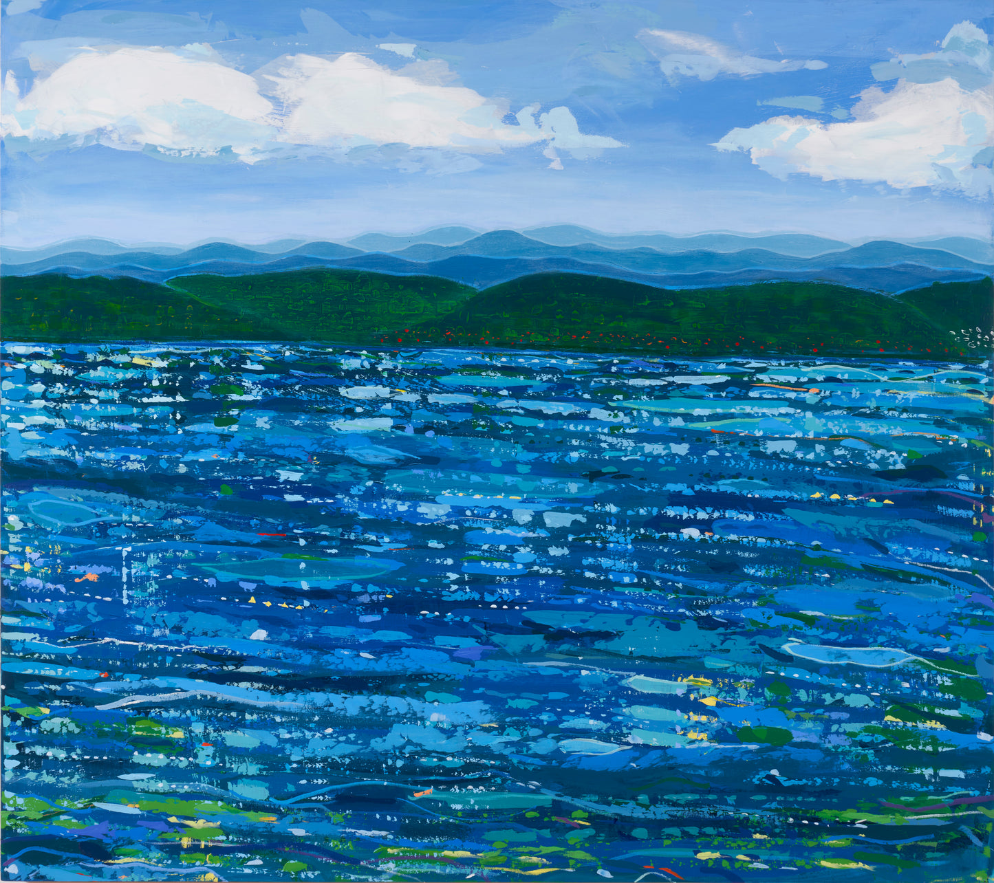 "It's All Connected IV" 48 x 40