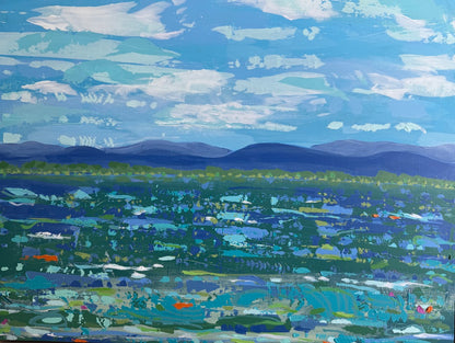 "Mountains Beyond Mountains" 24 x 18