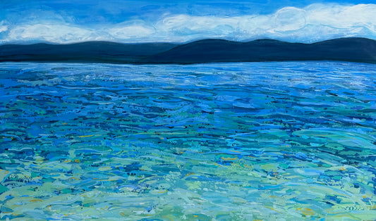 "Open As the Sky" 60 x 36
