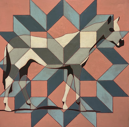 "Horses 626" 48 x 48