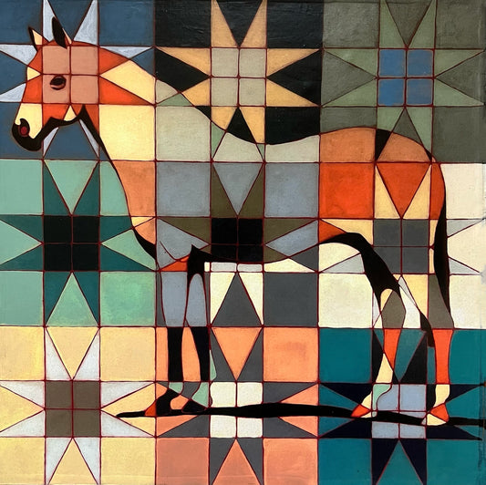 "Horse 634" 24 x 24