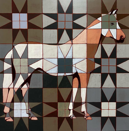 "Horse 651" 40x40
