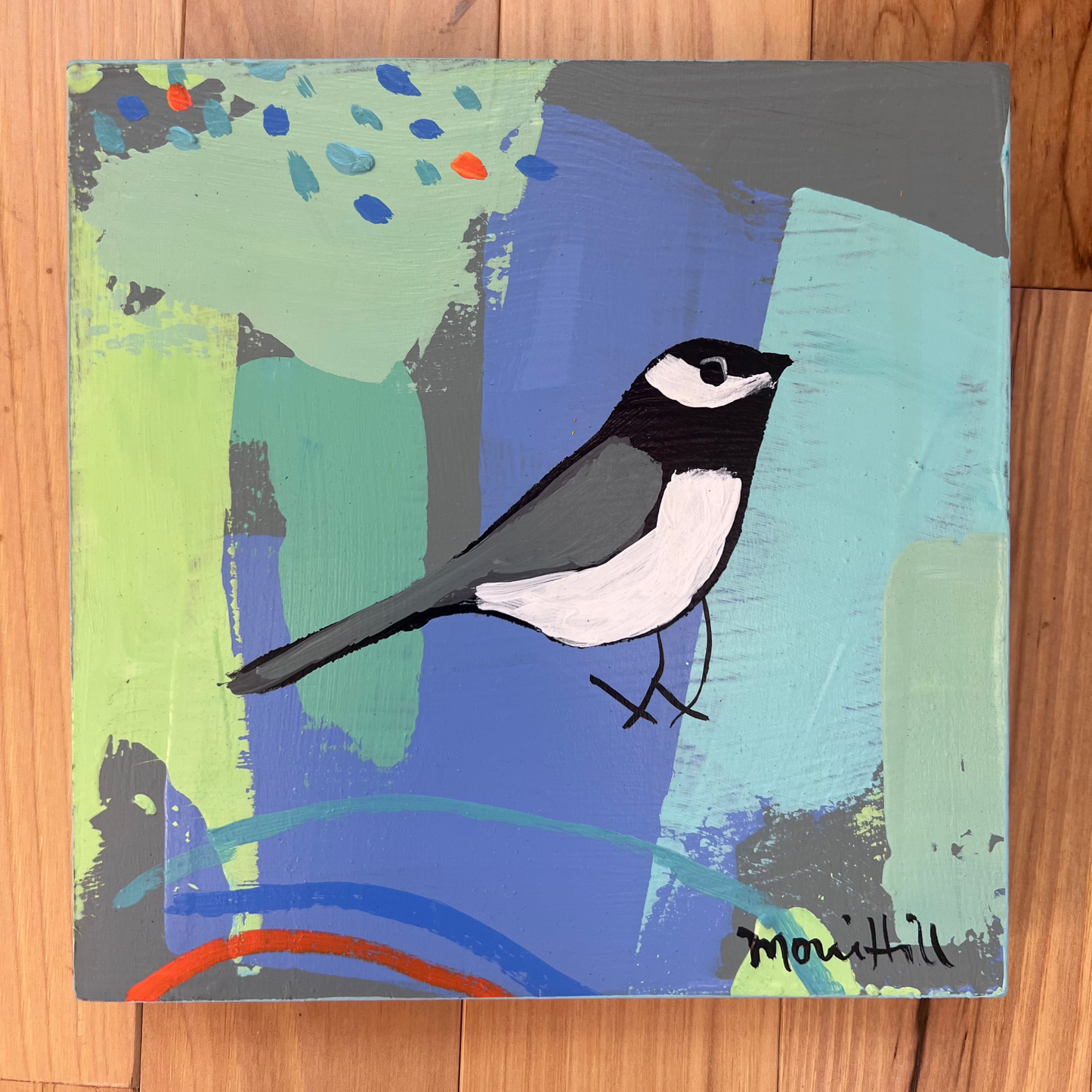 Carolina Chickadee” 6 x 6