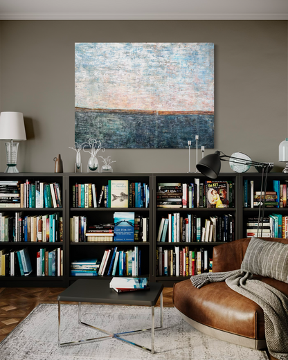 "Borrowed Light", 45.5" x 60"