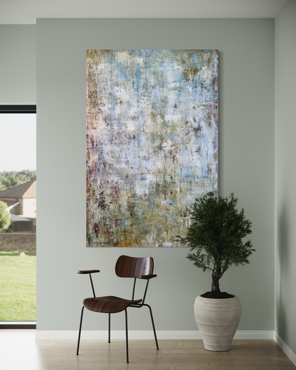 "Lingering Quietude", 72" x 48"