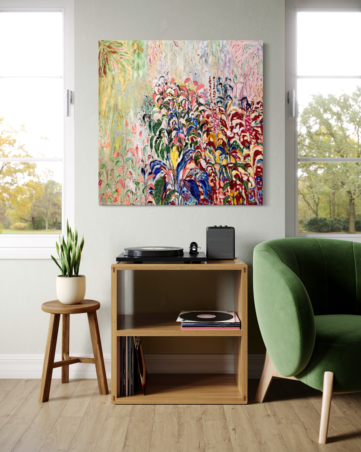 Spring Renewal, 36x36