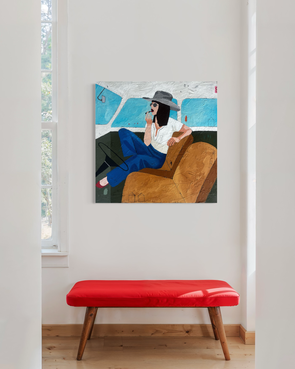 "I've Got Shotgun" 36x36
