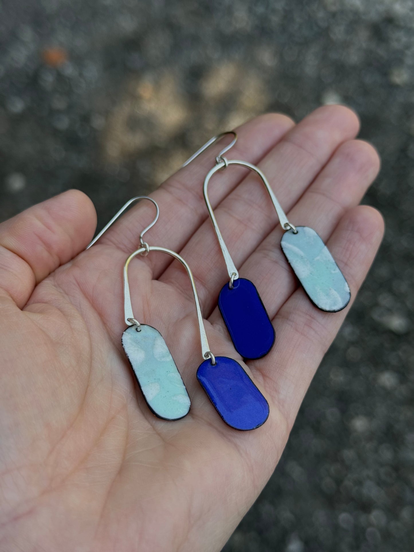 Cobalt & Sky Tripoli Earrings