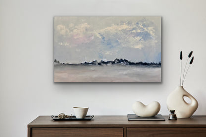 Winter Study #1, 30 x 48