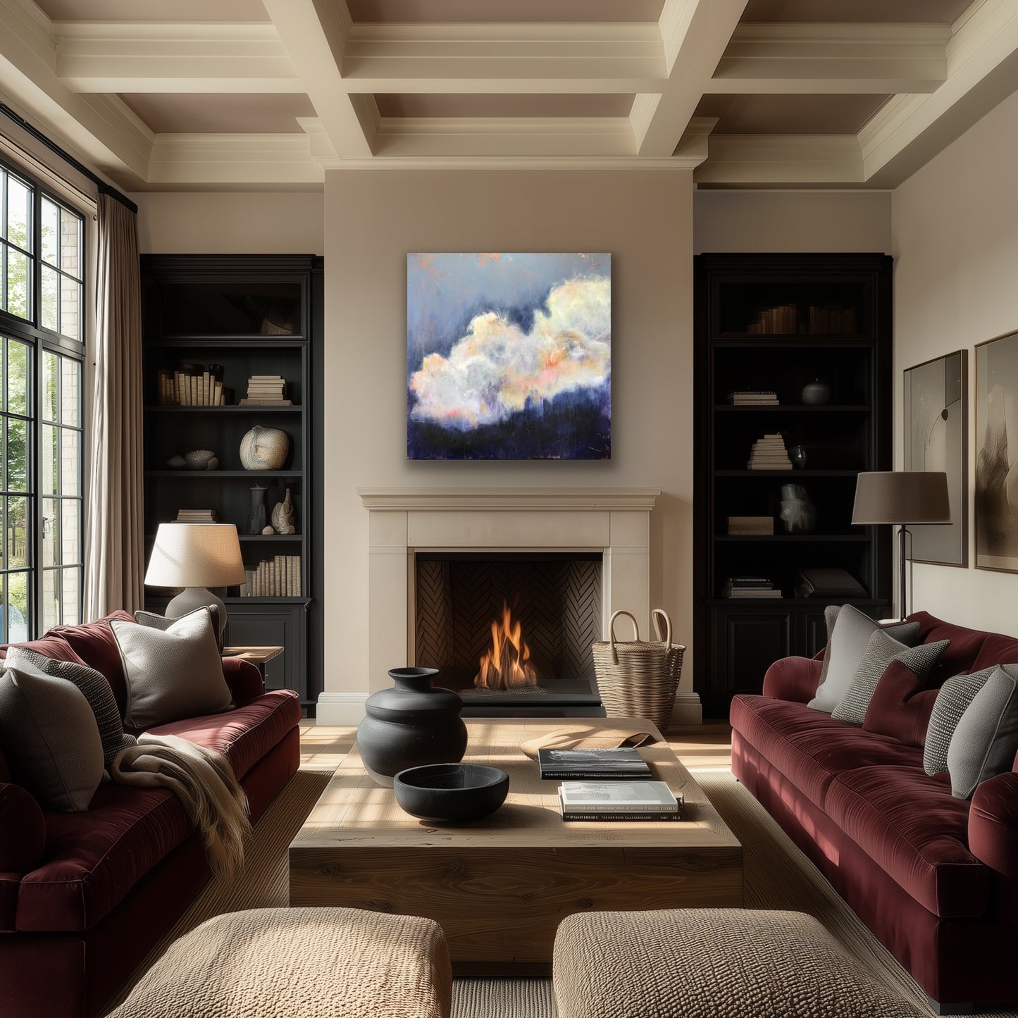 Cloud Study #8, 36 x 36